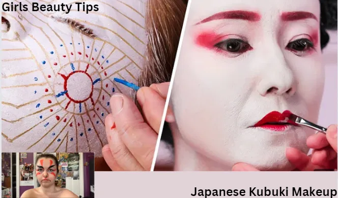 Japanese Kabuki Makeup 