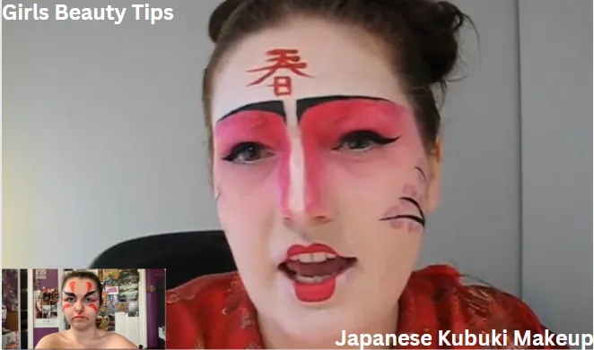 Japanese Kabuki Makeup 